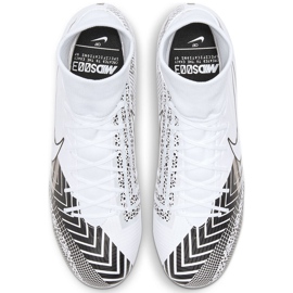 Nike Mercurial Superfly 7 Academy Mds FG / MG BQ5427 110 fodboldsko hvid hvid 1