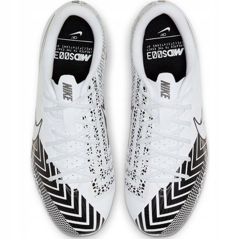 Nike Mercurial Vapor 13 Academy Mds FG / MG Jr CJ0980-110 fodboldsko flerfarvet hvid 1