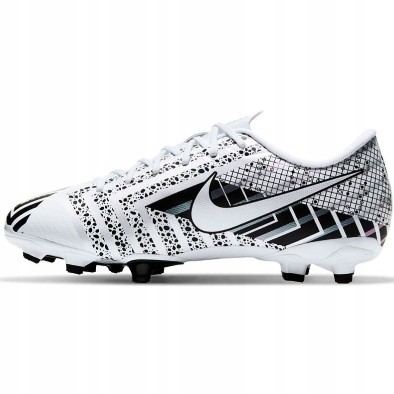 Nike Mercurial Vapor 13 Academy Mds FG / MG Jr CJ0980-110 fodboldsko flerfarvet hvid 2