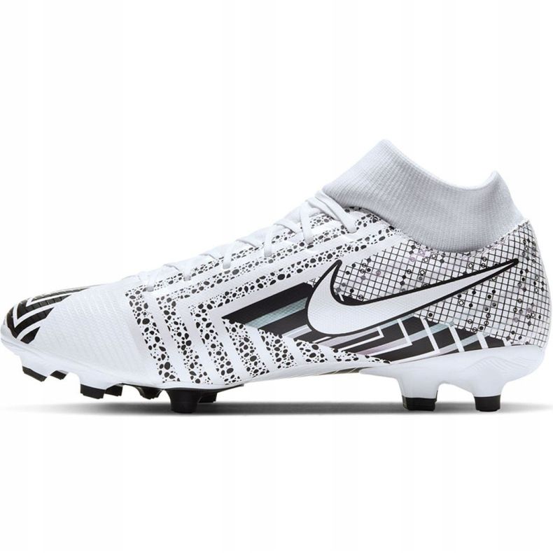 Nike Mercurial Superfly 7 Academy Mds FG / MG M BQ5427-110 fodboldsko flerfarvet hvid 2