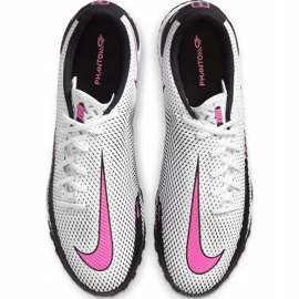 Nike React Phantom Gt Pro Tf CK8468 160 fodboldsko hvid hvid 1
