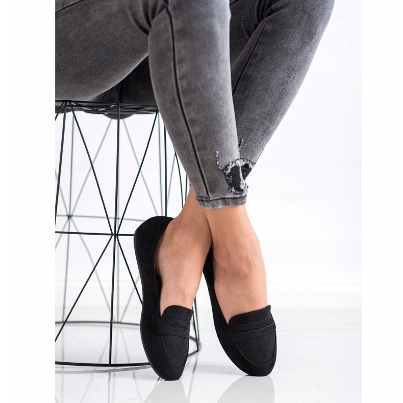 SHELOVET Sorte loafers 1