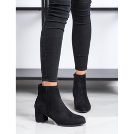Lovery Suede sorte støvler 2