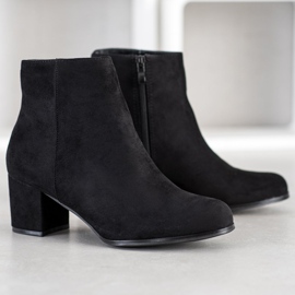 Lovery Suede sorte støvler 1