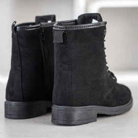 Emaks Suede Trappers sort 1