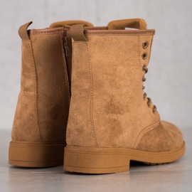 Emaks Suede Trappers brun 1