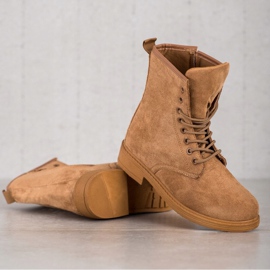 Emaks Suede Trappers brun 4
