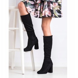 Sweet Shoes Stilfulde sorte støvler 2