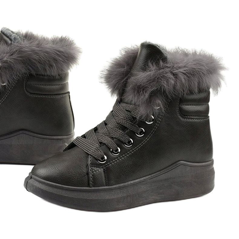 Grå isolerede sneakers Buenos 1