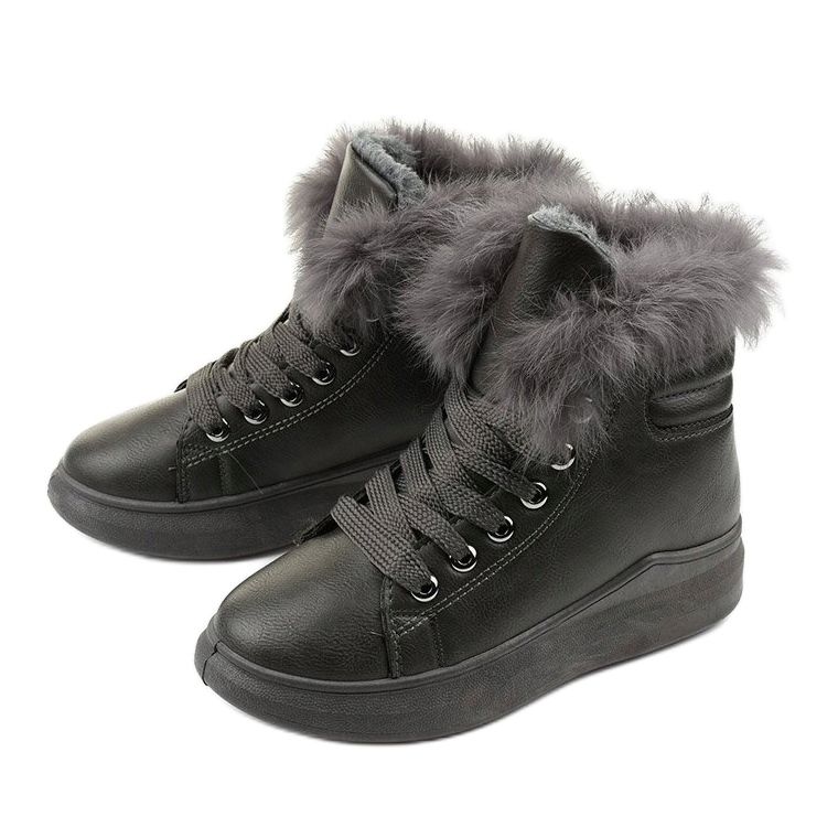 Grå isolerede sneakers Buenos 2