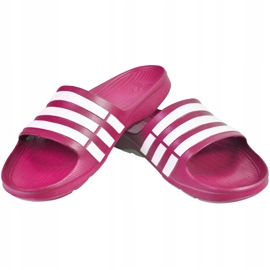 Adidas Duramo Slide K pink tøfler G06797 lyserød 1