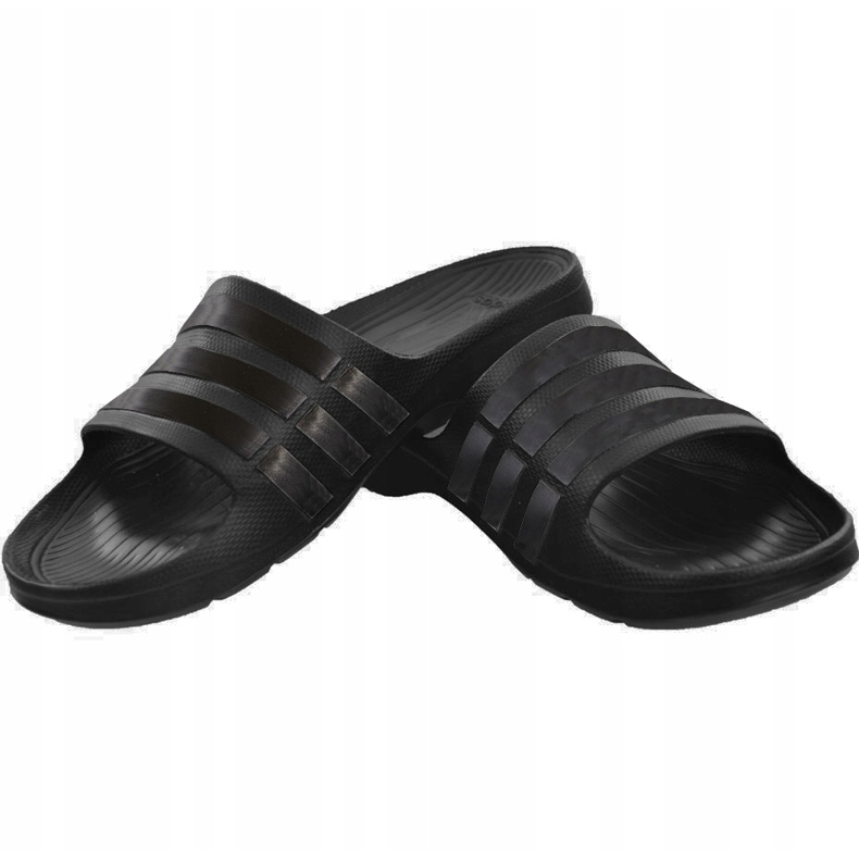 Adidas Duramo Slide S77991 hjemmesko sort 1