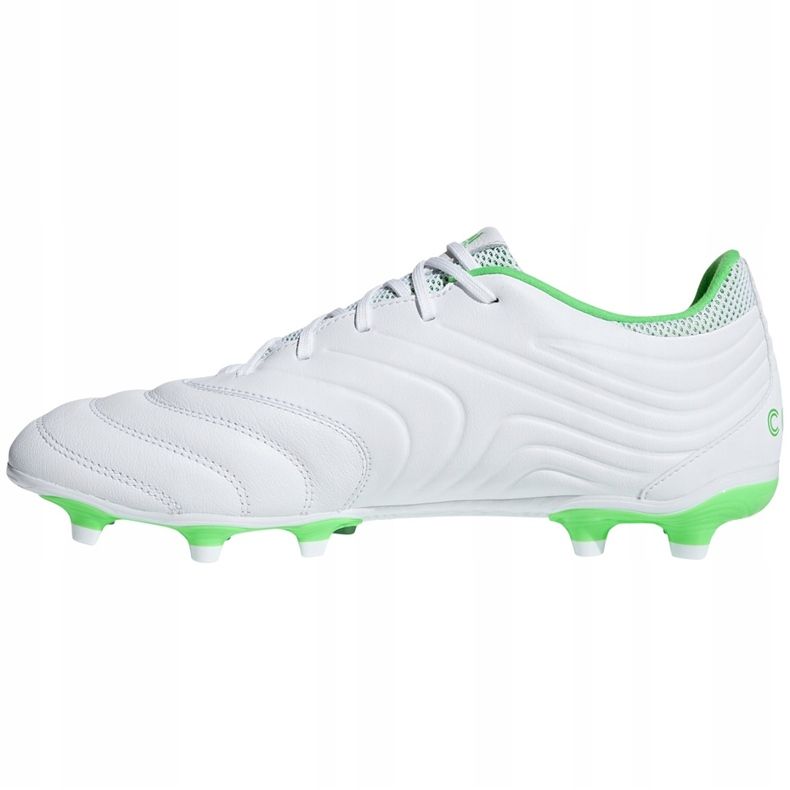 Adidas Copa 19.3 Fg BB9188 fodboldstøvler blå hvid 1