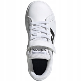 Sko til børn adidas Grand Court C hvid og sort EF0109 1