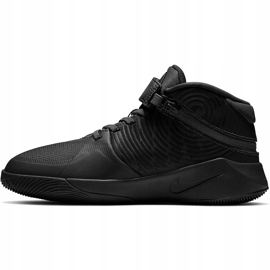 Nike Team Hustle 9 Flyease sorte børnesko BV2952 010 1