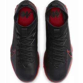 Nike Mercurial Superfly 7 Academy Tf Junior AT8143 060 fodboldsko sort sort 1