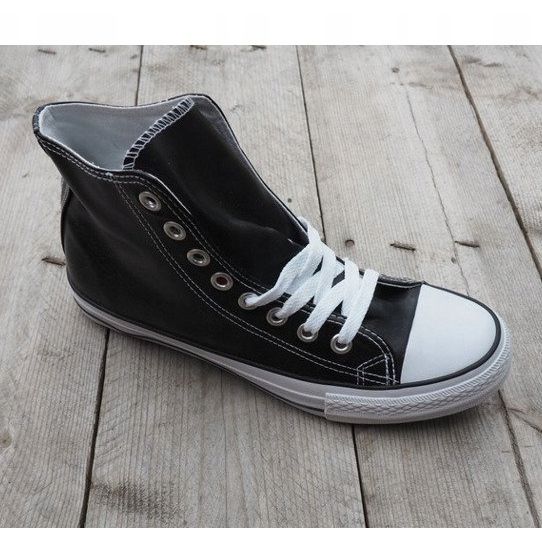 Conwersy PU-HI sorte sneakers 1