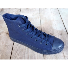 High-top sneakers N005 Marineblå 1