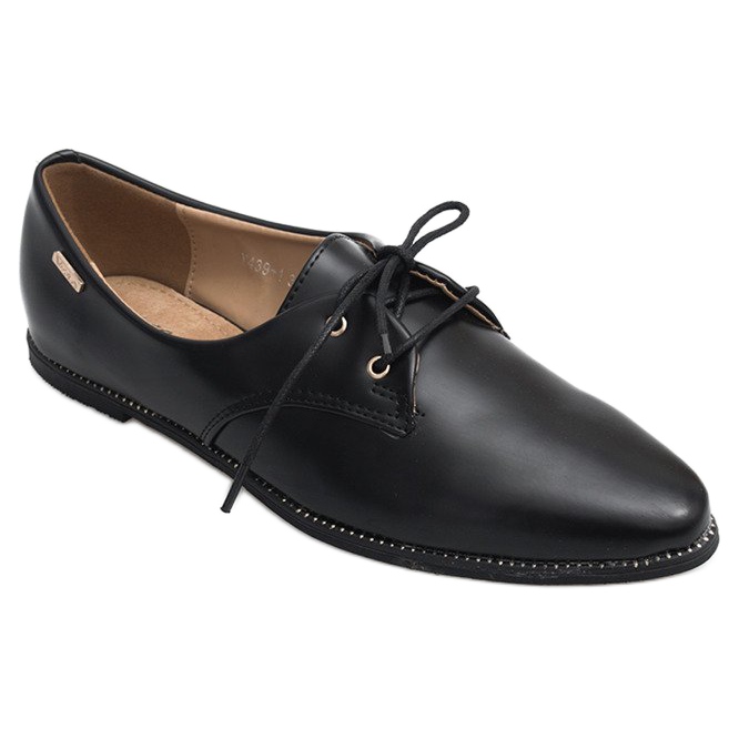 Klassiske elegante damesko Y439 sort 1