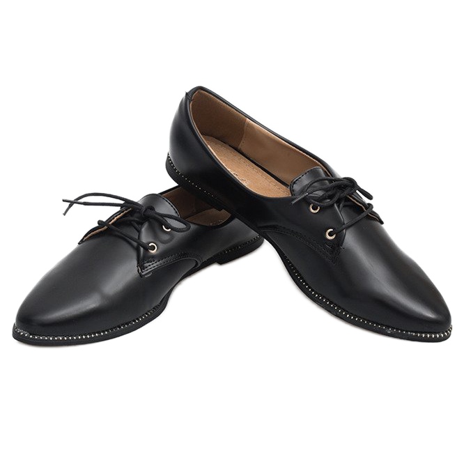 Klassiske elegante damesko Y439 sort 2