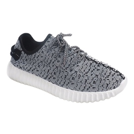 Sport Running Roshe 6868 Hvid sort 1