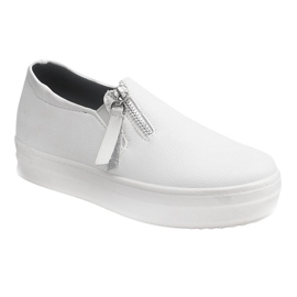 Creepersy Wedge Sneakers 888 Hvid 1