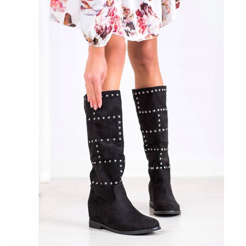 Seastar Wedge Slip-On støvler sort 1