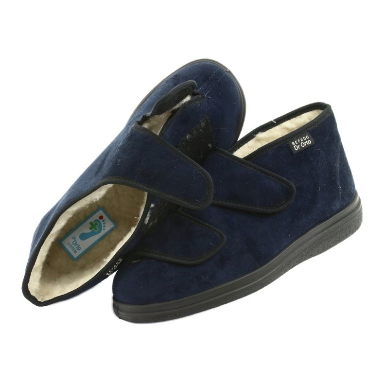 Befado damesko pu 986M010 marineblå 4