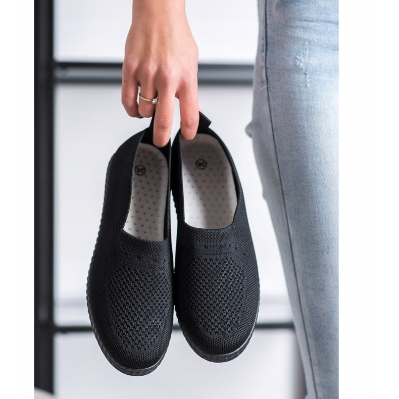 Via Giulia  Openwork Slip On Sneakers sort 2