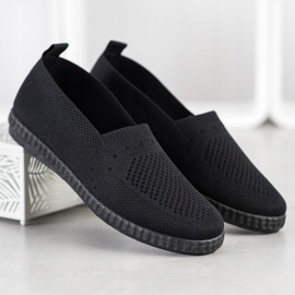 Via Giulia  Openwork Slip On Sneakers sort 1