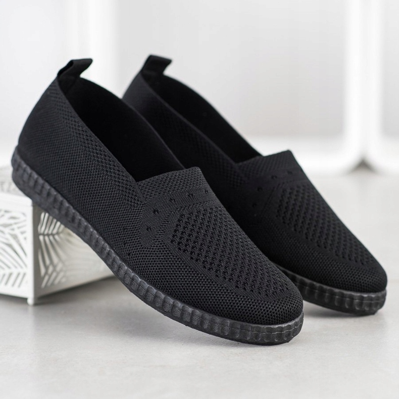 Via Giulia  Openwork Slip On Sneakers sort 1