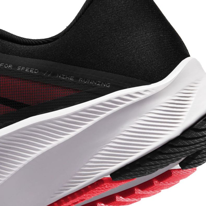 Nike Quest 3 M CD0230-004 løbesko sort rød grå 1
