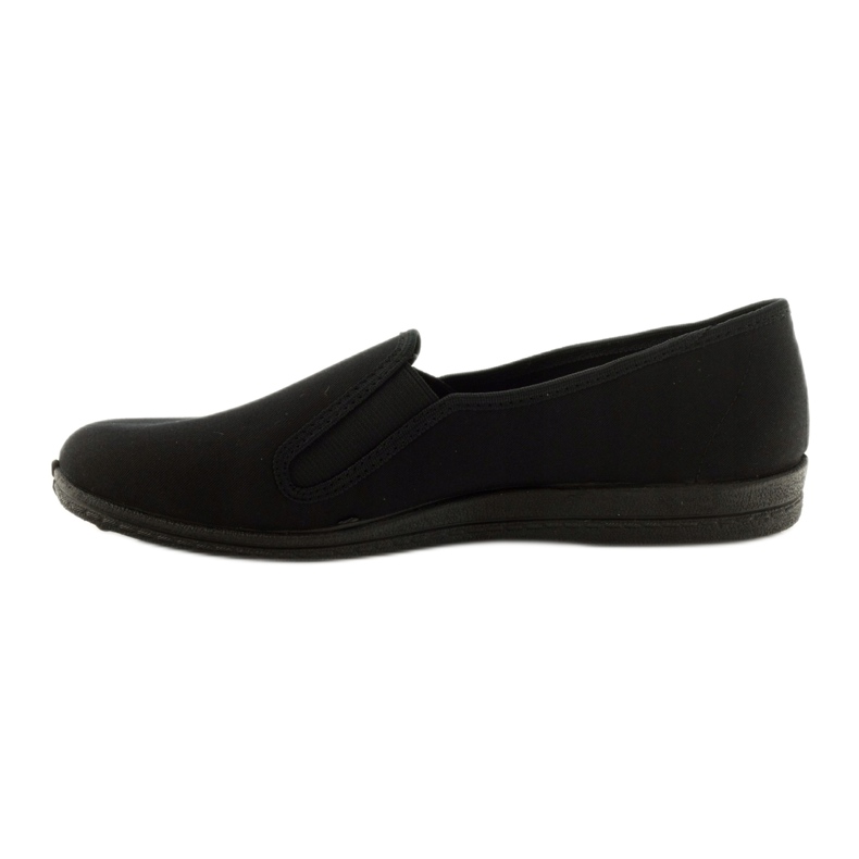 Sort Befado 001M060 Slip-on hjemmesko 2