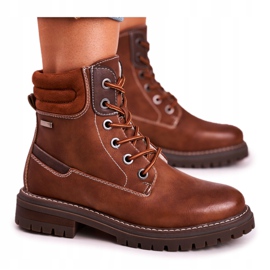 Kvinders Brown Warm Workers Trappers Timber brun 5