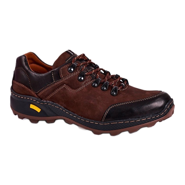 Bednarek Polish Shoes Herre Trekking Læder Sko Bednarek Activ Brown brun 1