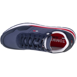 Sko Tommy Hilfiger Jeans Lifestyle Mix Runner M EM0EM00578-C87 marineblå 2