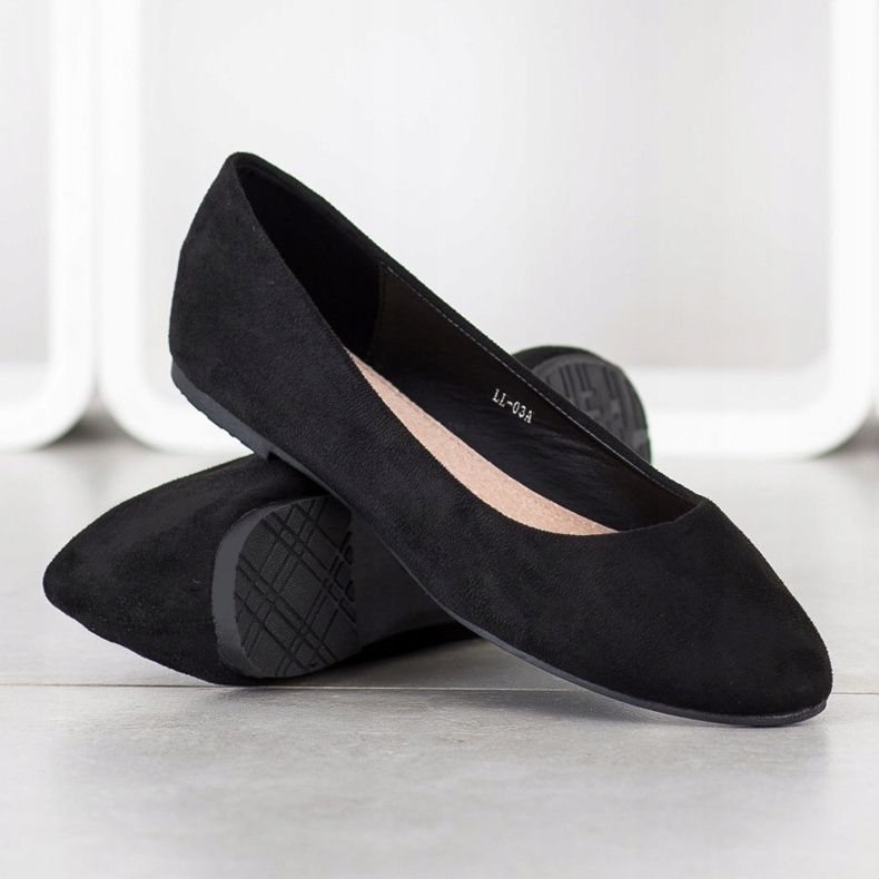 Goodin Klassiske ballerinaer sort 1