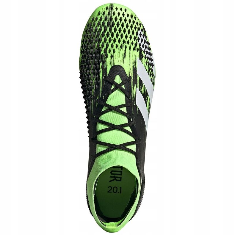 Fodboldstøvler adidas Predator Mutator 20.1 Fg sort og grøn EH2892 1
