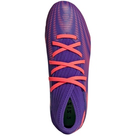 Fodboldstøvler adidas Nemeziz.3 Fg Junior lilla EH0580 1
