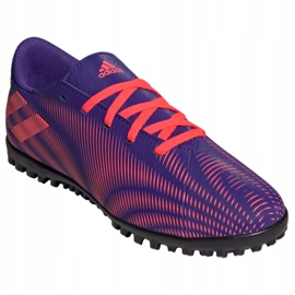 Adidas Nemeziz .4 Tf Jr EH0586 fodboldstøvler flerfarvet marine blå 3