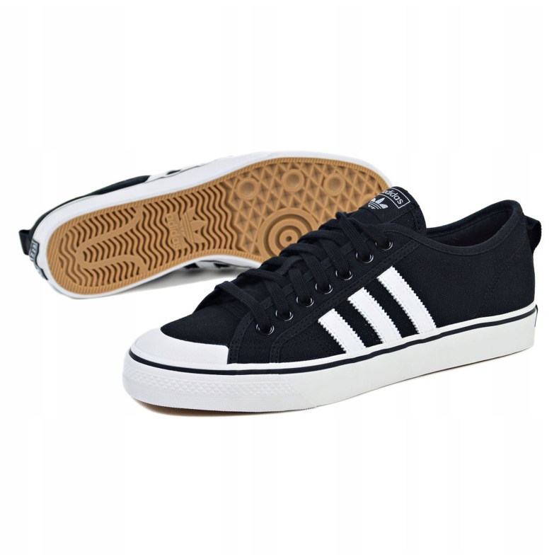 Adidas Nizza M B37856 sko sort 1