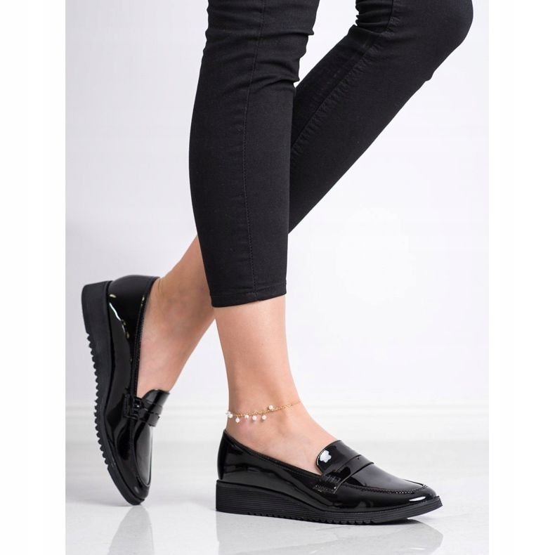 Goodin Lakerede loafers sort 1