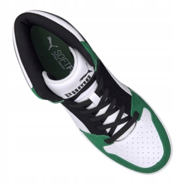 Puma Rebound LayUp Sd M 370219-05 hvid sort grøn 2