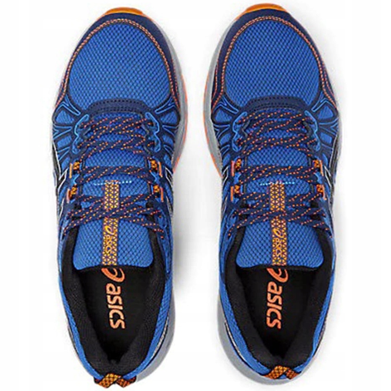 Asics Gel Venture 7 løbesko til mænd blå-orange 1011A560 400 1