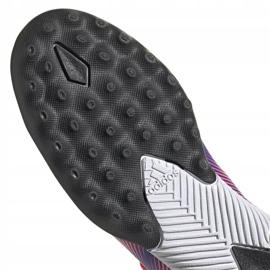 Adidas Nemeziz.3 Tf Jr EH0576 fodboldstøvler orange, lilla, lyserød violet 5