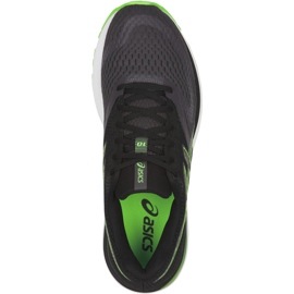 Asics Gel Pulse 10 1011A007-021 herresko sort grøn 1