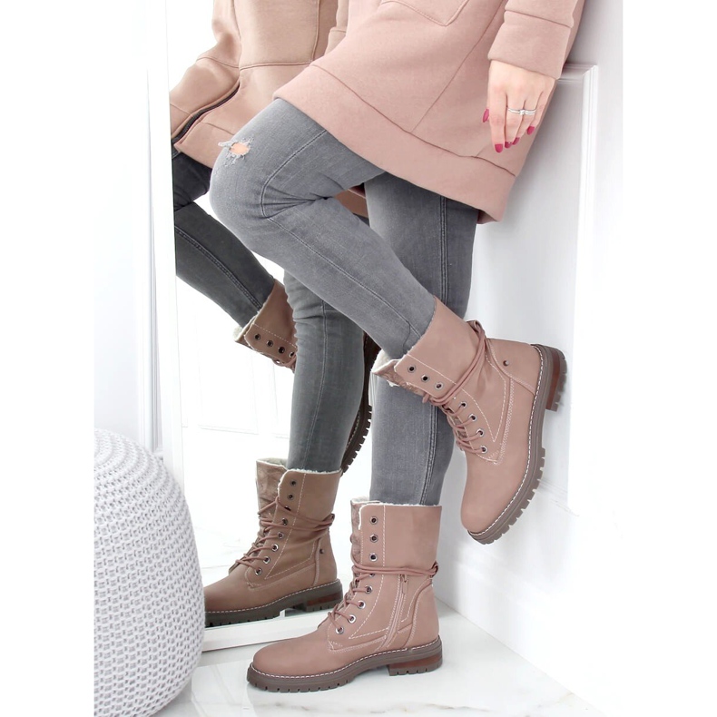 Pink snørebånd 4667 Pink lyserød 2