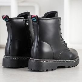 SHELOVET Bundet Black Trappers sort 1