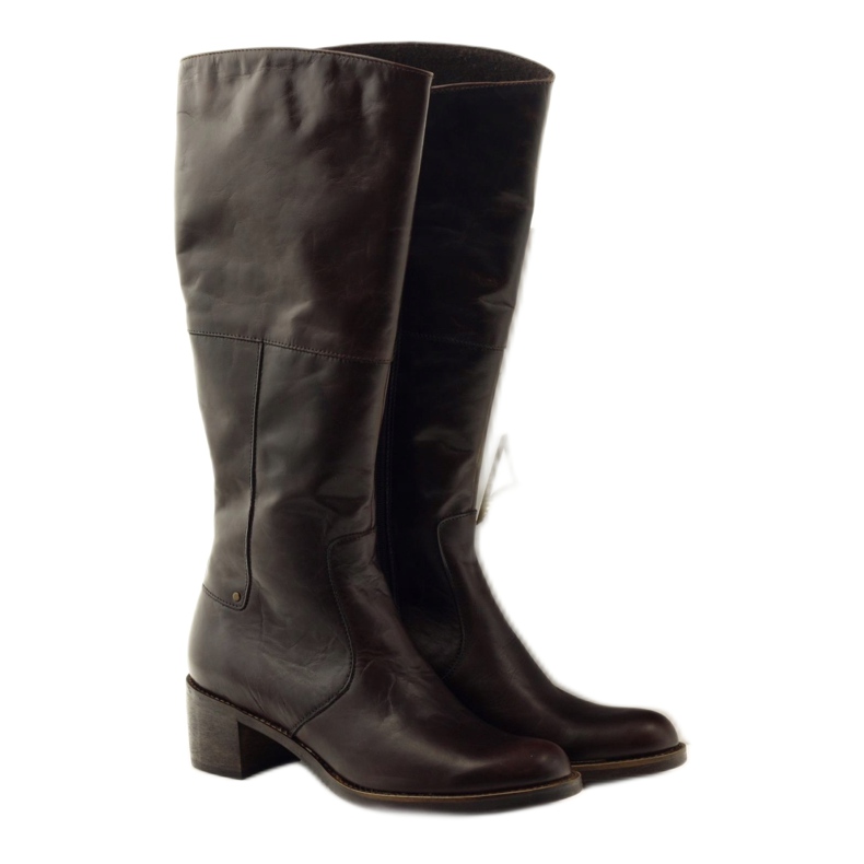 Brune damestøvler Anabelle 503 4