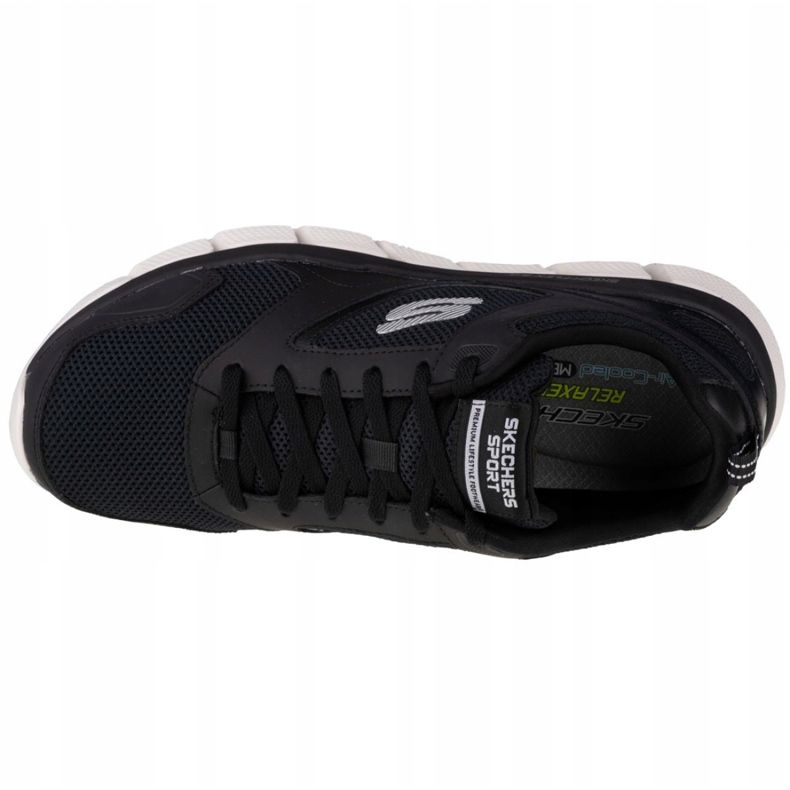 Skechers Skech-Flex 3.0 M 52844-BKW Sko sort 2